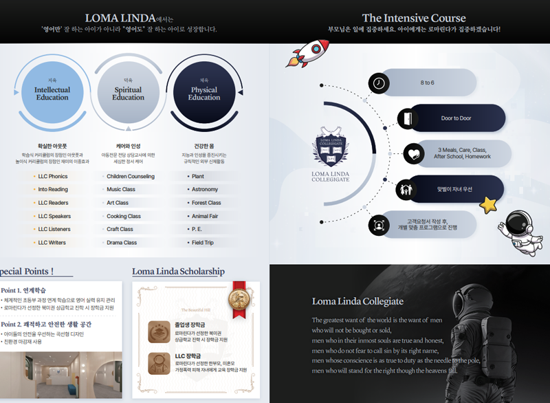 Loma Linda Catalog Spread